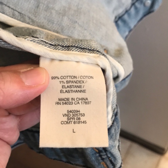 Gap Limited Edition Denim Jean Jacket XL - Picture 6 of 8